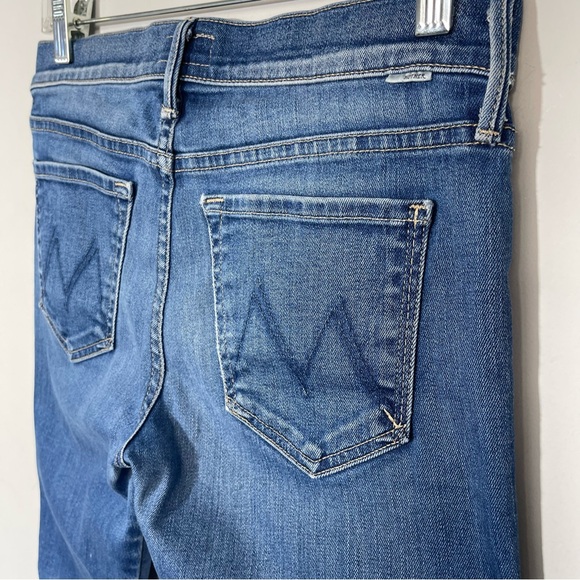 Mother The Vamp Spiked Heels To Tractor Wheels Jeans 26 Skinny Ankle Revolve - Picture 10 of 16